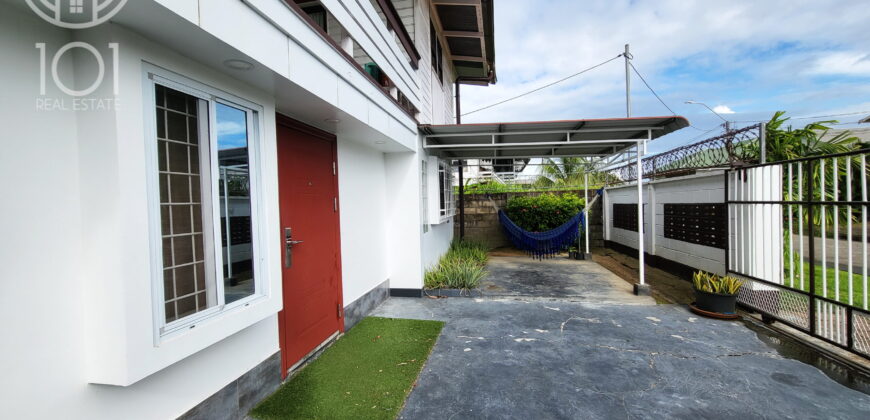 Furnished ground floor apartment