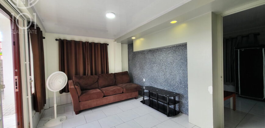 Furnished ground floor apartment