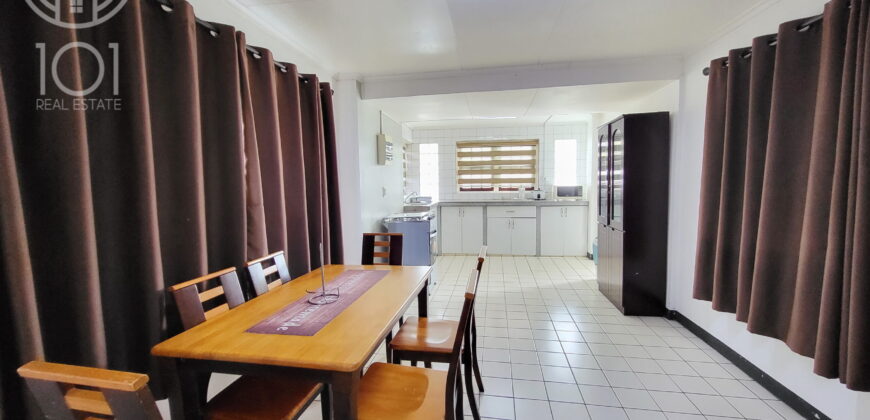 Furnished ground floor apartment