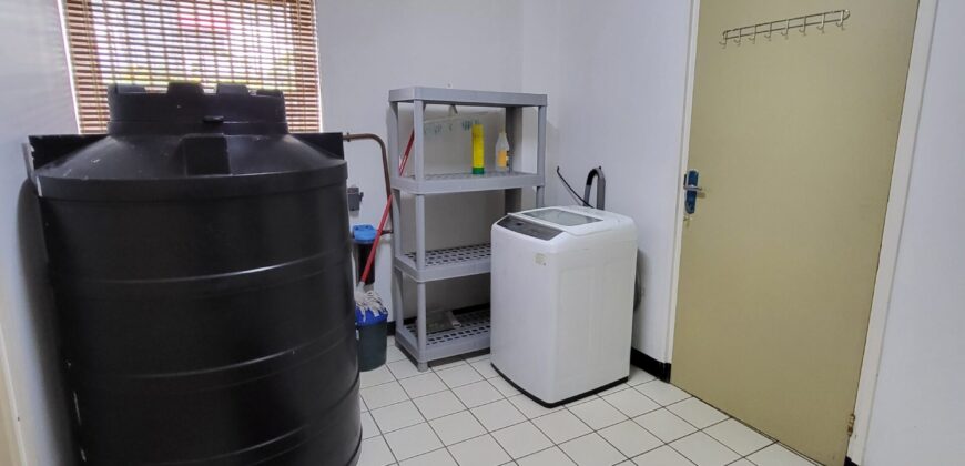 Furnished ground floor apartment